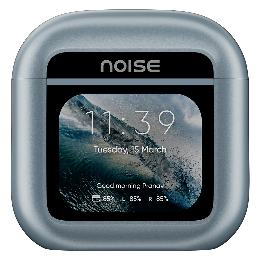Newly Launched View Buds in-Ear Bluetooth TWS - 1.75" HD Smart Touch Display, ANC (up to 32db), in-Built EQ Modes, in-Built Storage, 40Hr Playtime, BT v5.3
