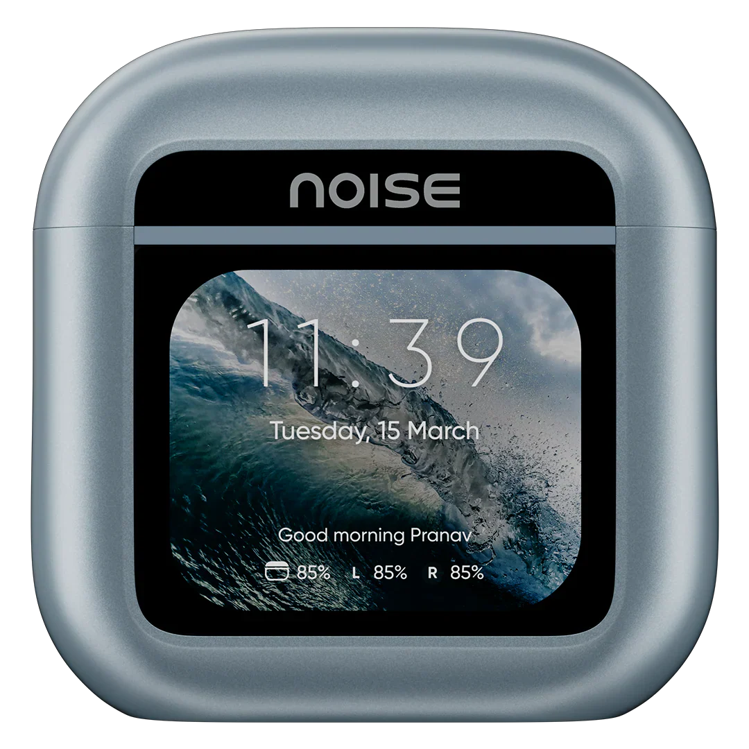 Newly Launched View Buds in-Ear Bluetooth TWS - 1.75" HD Smart Touch Display, ANC (up to 32db), in-Built EQ Modes, in-Built Storage, 40Hr Playtime, BT v5.3