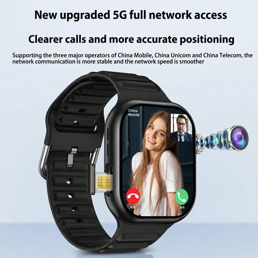 Galaxy S10 Ultra Watch ( 4G/5G SIM +12 MP Camera) 2 Strap Free In Box🎁
